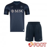Maillot De Foot SSC Naples EURO Enfant Third Noir 2025/2026
