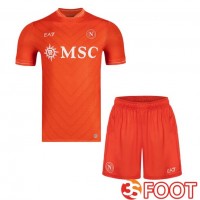 Maillot De Foot SSC Naples Enfant Gardien De but Orange 2025/2026