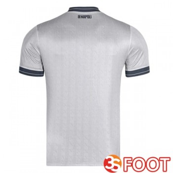 Maillot De Foot SSC Naples EURO Gardien De but Gris 2025/2026