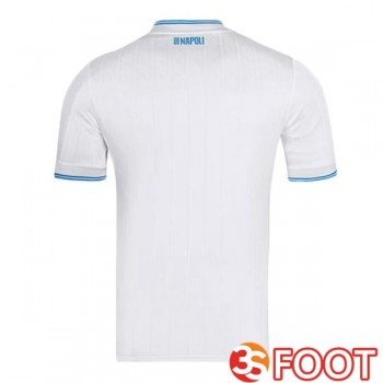 Maillot De Foot SSC Naples EURO Exterieur Blanc 2025/2026
