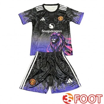 Maillot De Foot Manchester United Enfant Special Edition Pourpre/Noir 2025/2026