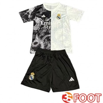 Maillot De Foot Real Madrid Enfant Special Edition Noir/Blanc 2025/2026