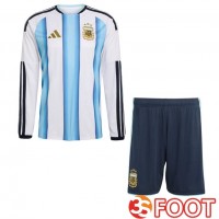 Maillot Foot Equipe De Argentine Enfant Domicile Manche Longue Bleu Blanc 2026/2027
