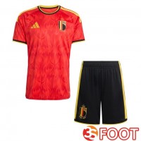 Maillot Foot Equipe De Belgique Enfant Domicile Rouge 2026/2027