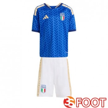 Maillot Foot Equipe De Italie Enfant Domicile Bleu 2026/2027