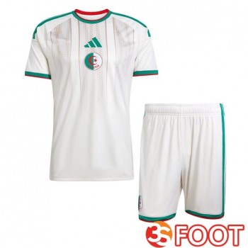 Maillot Foot Equipe De Algerie Enfant Domicile Blanc 2026/2027