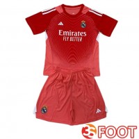 Maillot De Foot Real Madrid Enfant Gardien De but Rouge 2025/2026