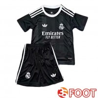 Maillot De Foot Real Madrid Enfant Gardien De but Noir 2025/2026