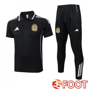 Ensemble Polo Argentine + Pantalon Noir 2025/2026