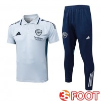 Ensemble Polo Arsenal + Pantalon Gris 2025/2026