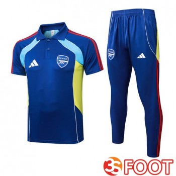 Ensemble Polo Arsenal + Pantalon Bleu 2025/2026