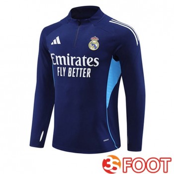 Training Sweatshirt Real Madrid Bleu Royal 2025/2026