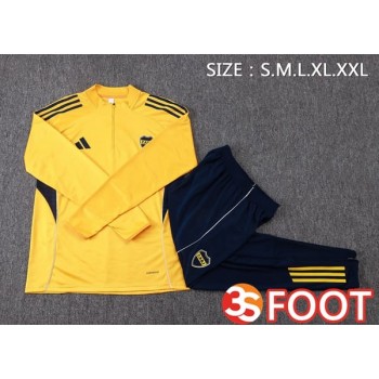 Ensemble Survetement De Foot Boca Juniors Jaune 2025/2026