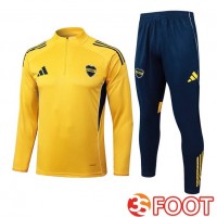 Ensemble Survetement De Foot Boca Juniors Jaune 2025/2026