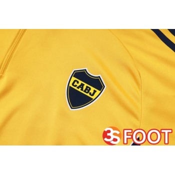 Ensemble Survetement De Foot Boca Juniors Jaune 2025/2026