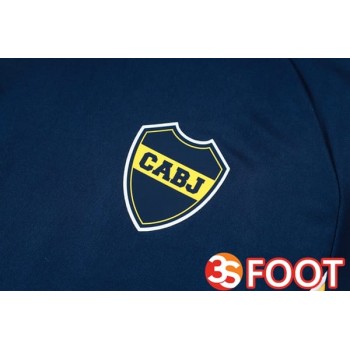 Ensemble Survetement De Foot Boca Juniors Bleu Royal 2025/2026