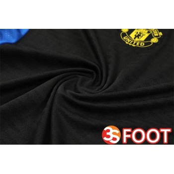 Ensemble Survetement De Foot Manchester United Noir 2025/2026