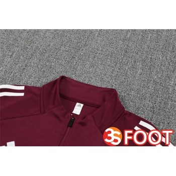 Ensemble Survetement De Foot Arsenal Rouge 2025/2026