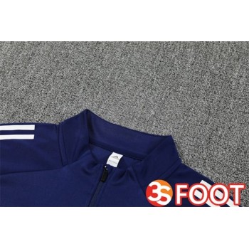 Ensemble Survetement De Foot Real Madrid Bleu Royal 2025/2026