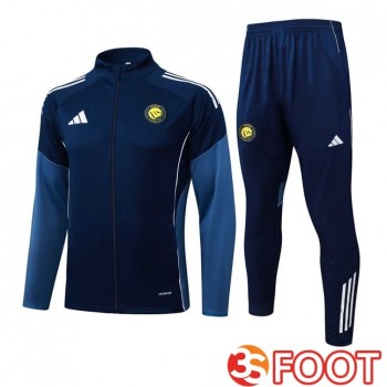 Ensemble Survetement De Foot - Veste Al-Nassr FC Bleu Royal 2025/2026