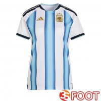 Maillot Foot Equipe De Argentine Femme Domicile Bleu Blanc 2026/2027