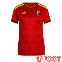 Maillot Foot Equipe De Belgique Femme Domicile Rouge 2026/2027