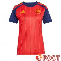 Maillot Foot Equipe De Espagne Femme Domicile Rouge 2026/2027