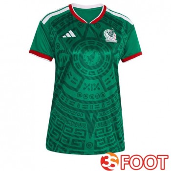 Maillot Foot Equipe De Mexique Femme Domicile Vert 2026/2027