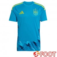 Maillot Foot Equipe De Espagne Gardien De but Bleu 2026/2027