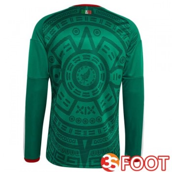 Maillot Foot Equipe De Mexique Domicile Manche Longue Vert 2026/2027