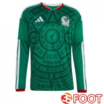 Maillot Foot Equipe De Mexique Domicile Manche Longue Vert 2026/2027