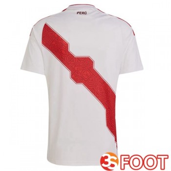 Maillot Foot Equipe De Pérou Domicile Blanc 2026/2027