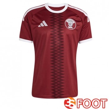 Maillot Foot Equipe De Qatar Domicile Marron 2026/2027
