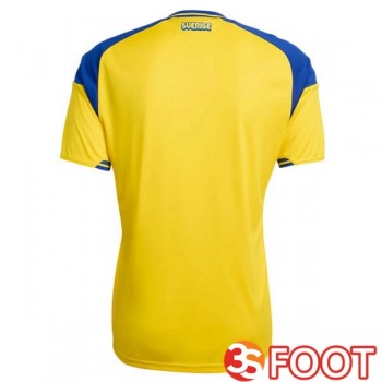 Maillot Foot Equipe De Suede Domicile Jaune 2026/2027