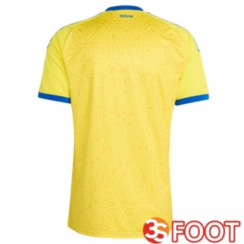 Maillot Foot Equipe De Ukraine Domicile Jaune 2026/2027