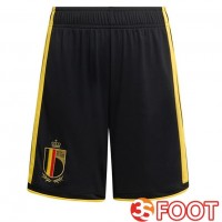 Short De Foot Belgique Domicile Noir 2026/2027