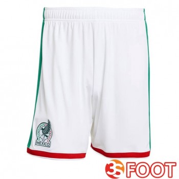 Short De Foot Mexique Domicile Blanc 2026/2027