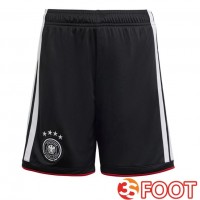Short De Foot Allemagne Domicile Noir 2026/2027