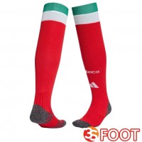 Chaussettes De Foot Mexique Domicile Rouge 2026/2027