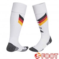 Chaussettes De Foot Allemagne Domicile Blanc 2026/2027