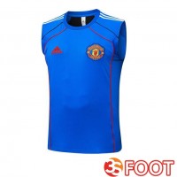 Gilet Foot Manchester United Bleu 2025/2026