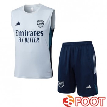 Gilet Foot Arsenal + Shorts Gris 2025/2026