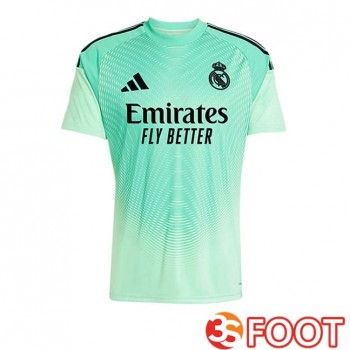 Maillot De Foot Real Madrid Gardien De but Vert 2025/2026