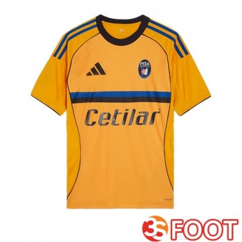 Maillot De Foot Pisa Sporting Club Exterieur Jaune 2025/2026
