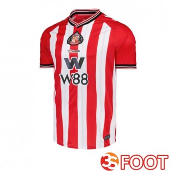 Maillot De Foot Sunderland AFC Domicile Rouge Blanc 2025/2026