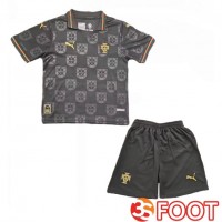 Maillot Foot Equipe De Portugal Enfant EUSÉBIO Édition Spéciale Noir 2025/2026