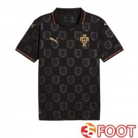Maillot Foot Equipe De Portugal EUSÉBIO Édition Spéciale Noir 2025/2026