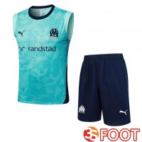 Gilet Foot Marseille OM + Shorts Vert 2025/2026