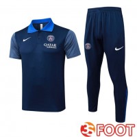 Ensemble Polo Paris PSG + Pantalon Bleu Royal 2025/2026