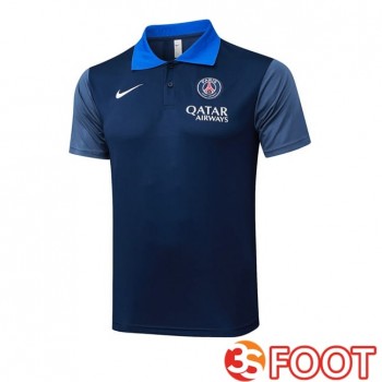 Polo Foot Paris PSG Bleu Royal 2025/2026